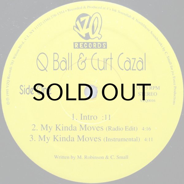 画像1: Q BALL & CURT CAZAL / MY KINDA MOVES