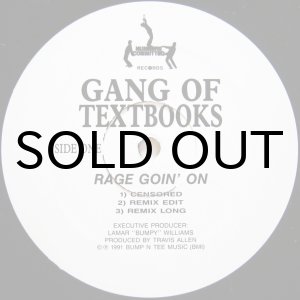 画像: GANG OF TEXTBOOKS / RAGE GOIN' ON
