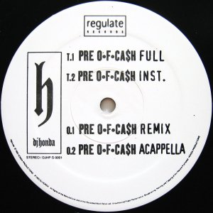 画像: DJ HONDA / PRE O-F-CA$H