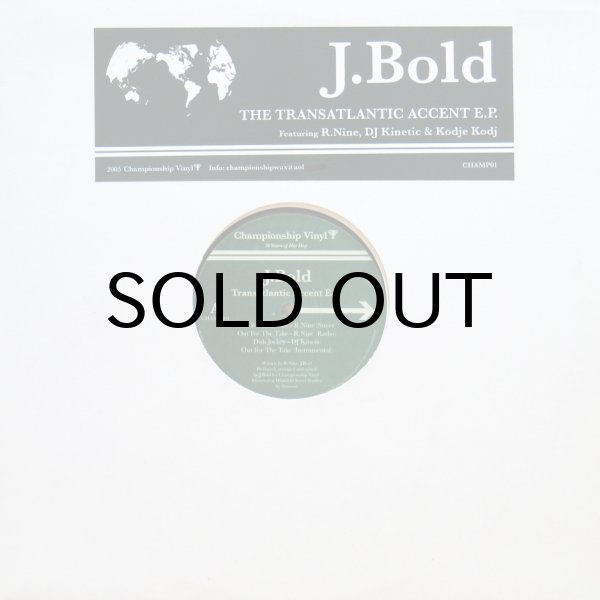 画像1: J.BOLD / THE TRANSATLANTIC ACCENT E.P.