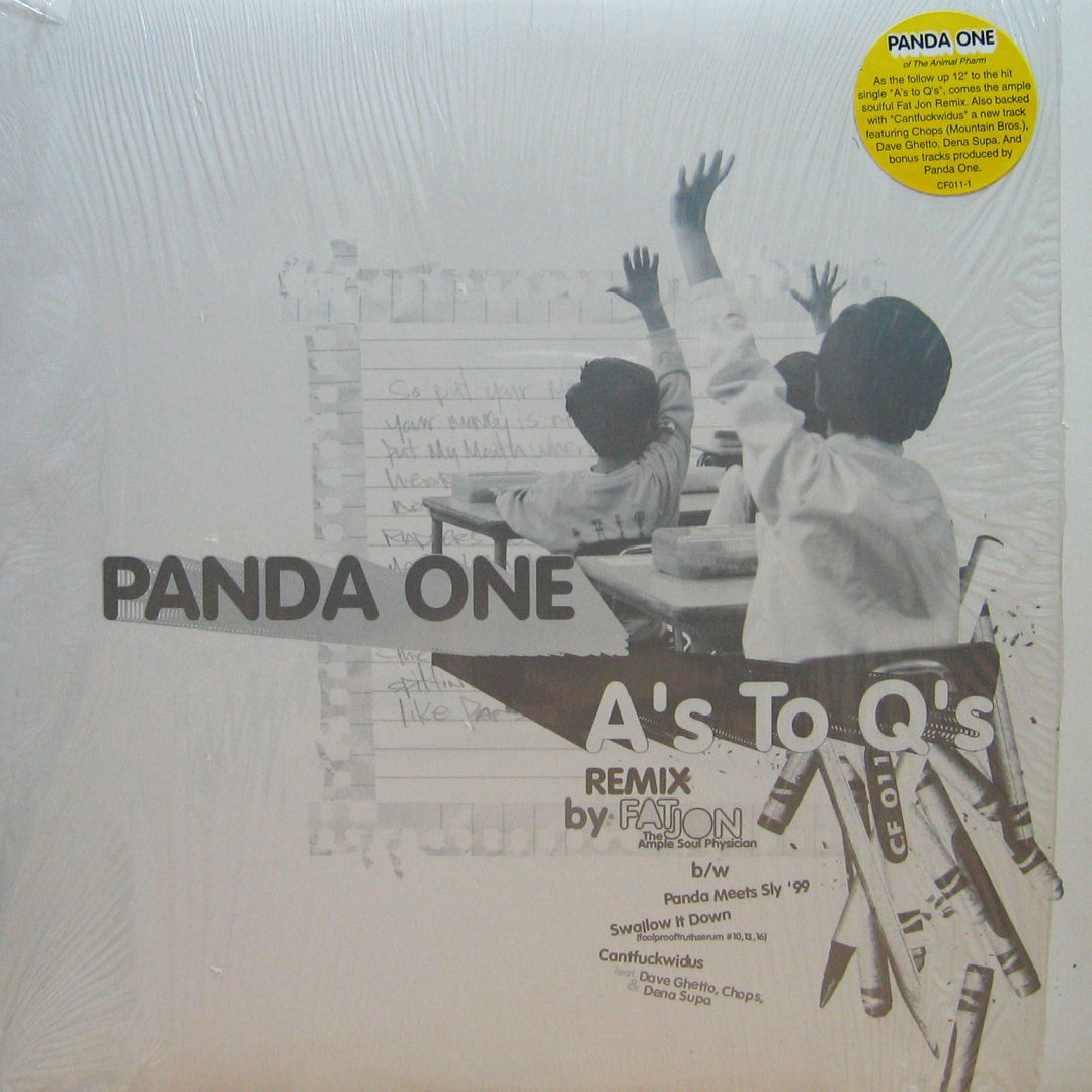 画像1: PANDA ONE / A's to Q's （REMIX）