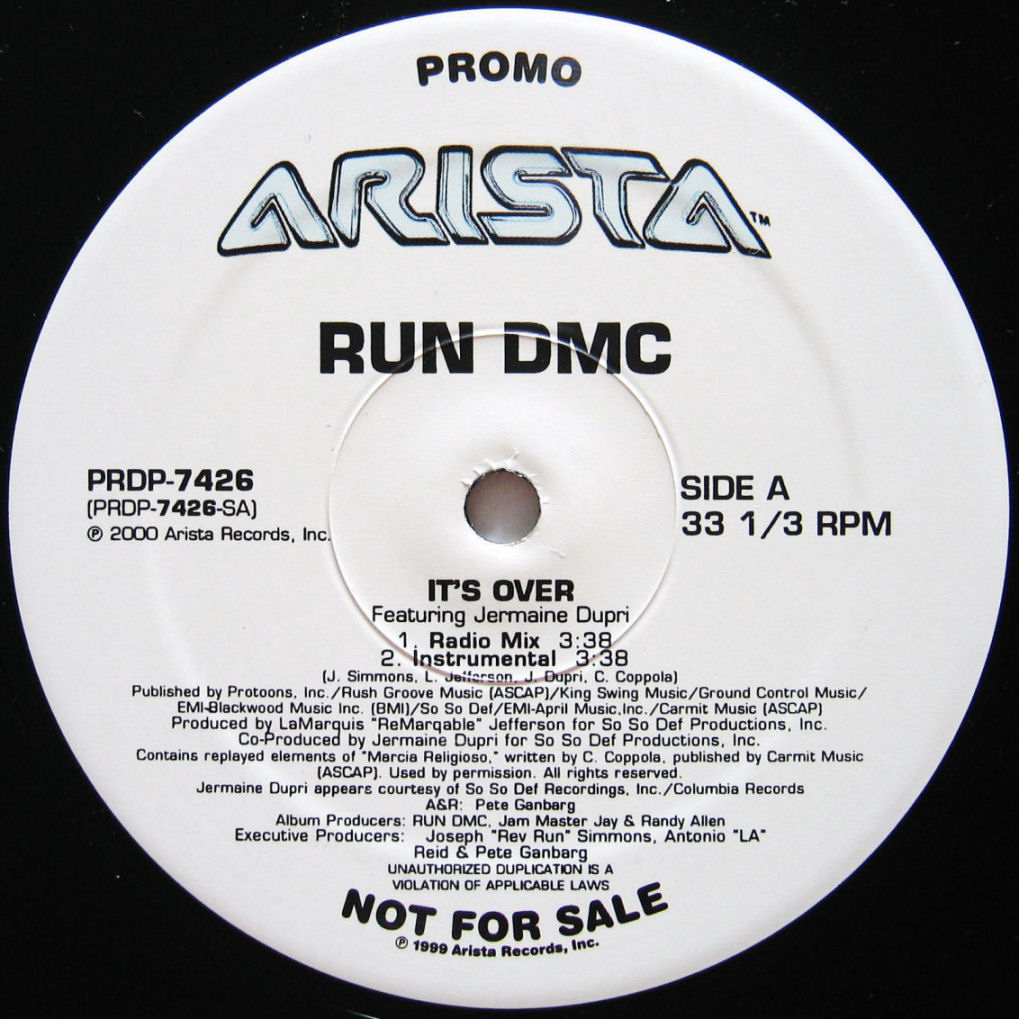 画像1: RUN DMC / IT'S OVER