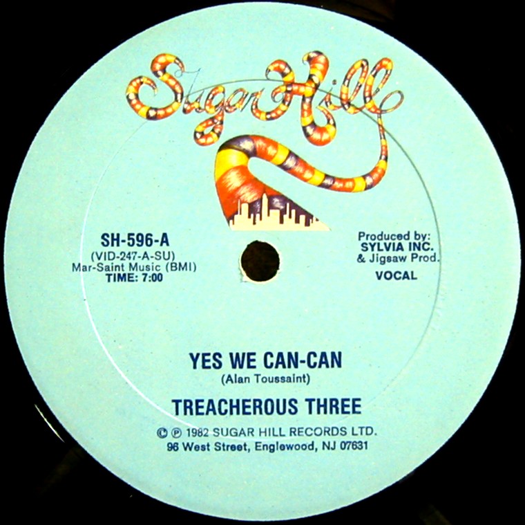 画像1: TREACHEROUS THREE / YES WE CAN-CAN