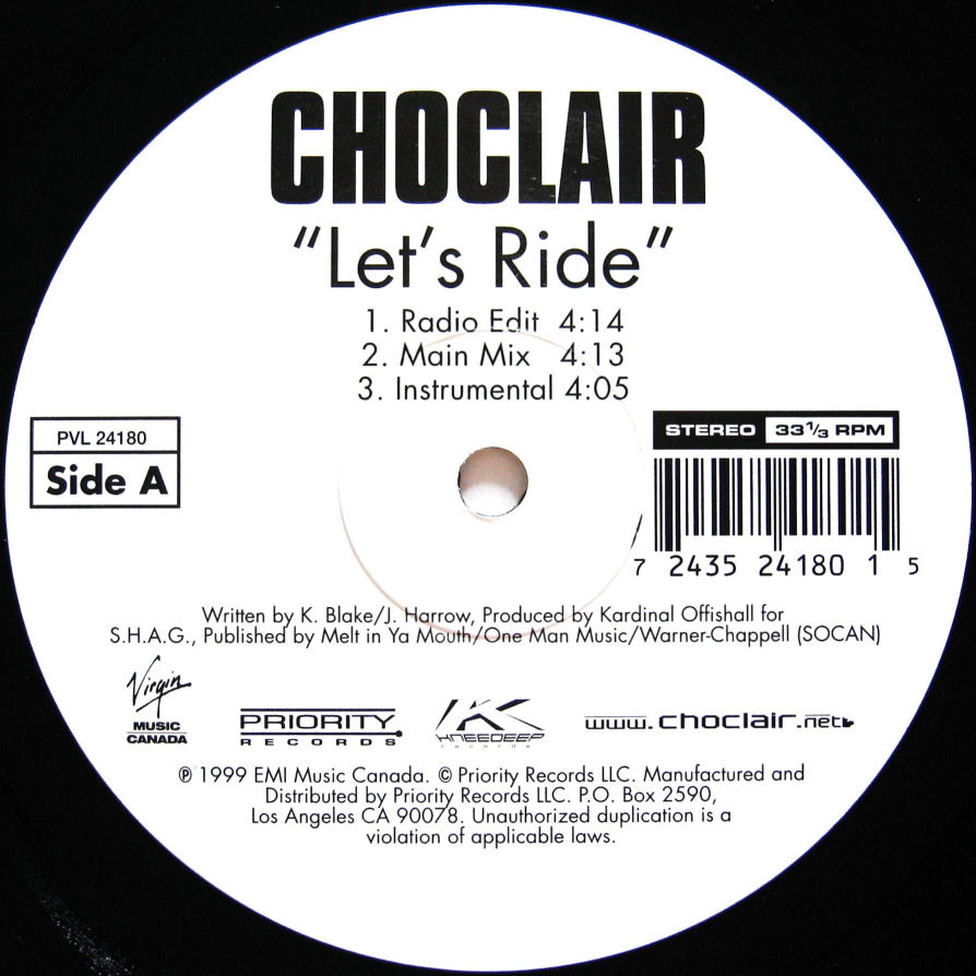 画像1: CHOCLAIR / LET'S RIDE