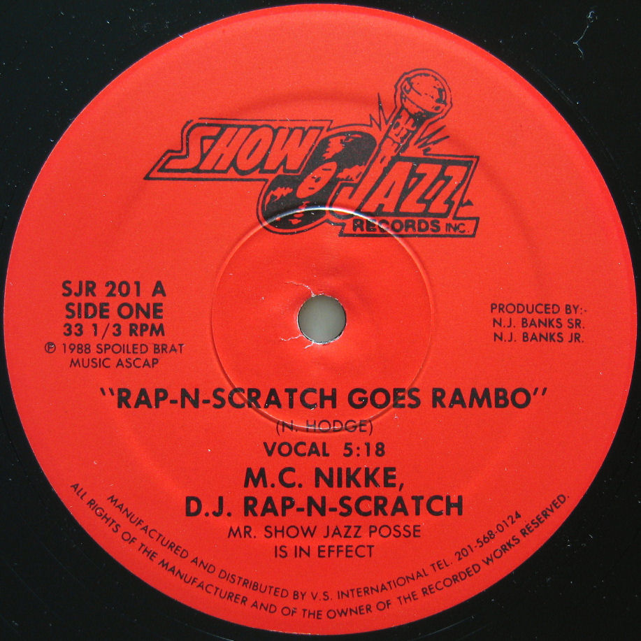M.C. Nikke D.J. Rap-N-Scratch