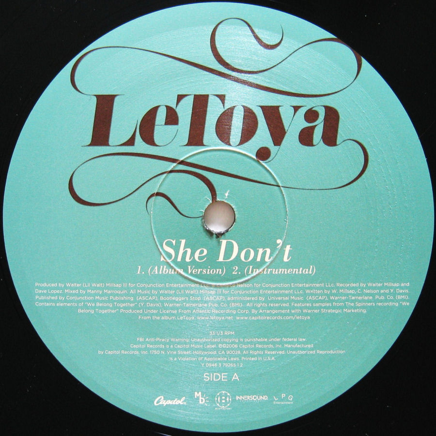 画像1: LETOYA / SHE DON'T