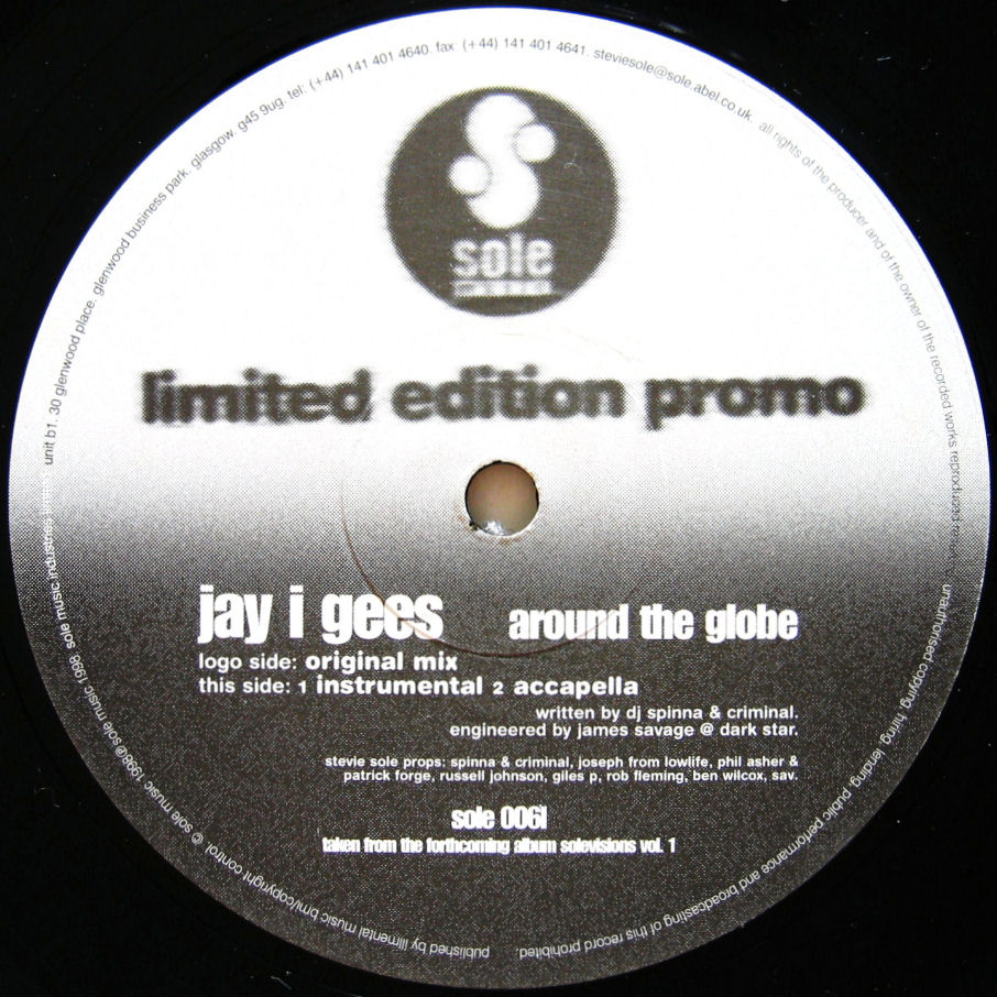 画像1: JAY I GEES / AROUND THE GLOBE