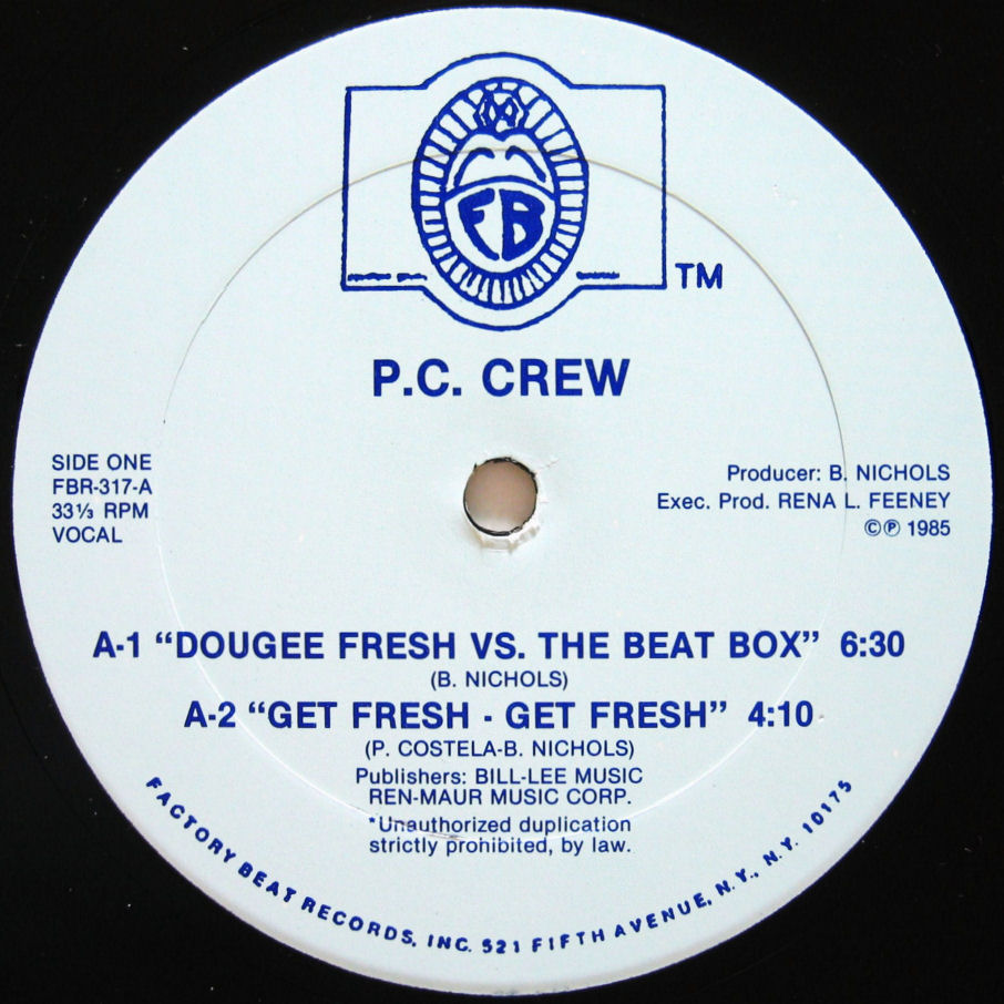 画像1: P.C. CREW / DOUGEE FRESH VS THE BEAT BOX