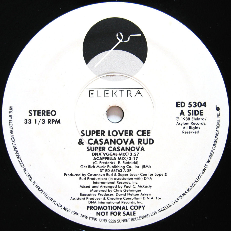 画像2: SUPER LOVER CEE & CASANOVA RUD / SUPER CASANOVA