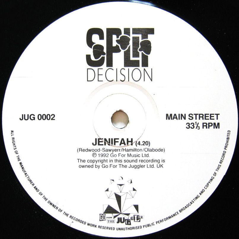 画像1: SPLIT DECISION / JENIFAH