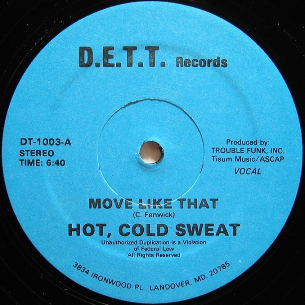 画像1: HOT, COLD SWEAT / MOVE LIKE THAT