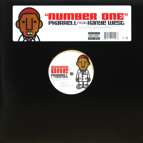 画像1: PHARRELL feat. KANYE WEST / NUMBER ONE