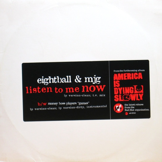 画像1: EIGHTBALL & MJG / LISTEN TO ME NOW