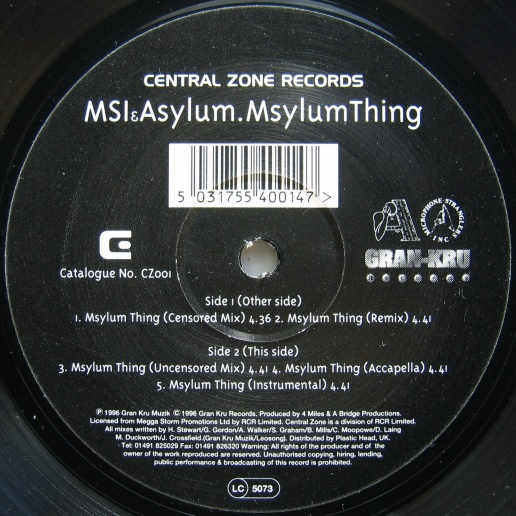 画像1: MSI & Asylum / Msylum Thing