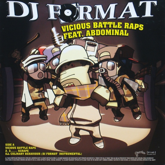 画像1: DJ Format / Vicious Battle Raps