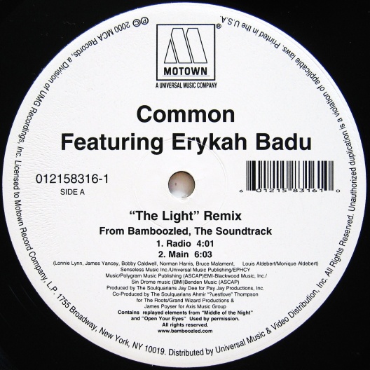 画像2: Common featuring Erykah Badu / The Light (Remix)