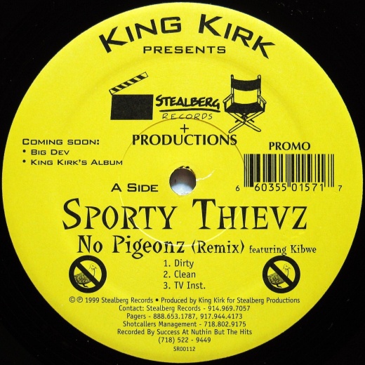 画像1: Sporty Thievz - No Pigeonz (Remix)