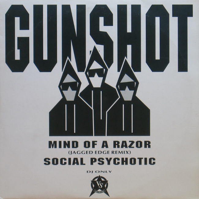 画像1: Gunshot - Mind of a Razor/Social Psychotic