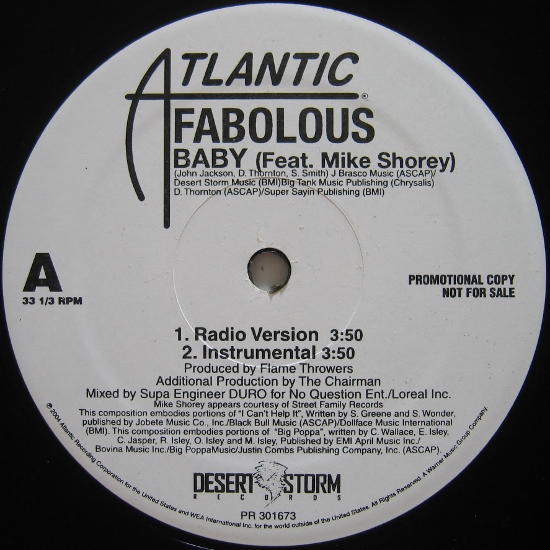 画像2: Fabolous - Baby