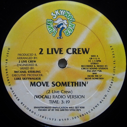 画像2: 2 Live Crew - Move Somethin'