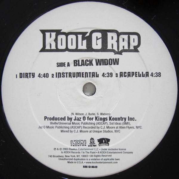 画像2: Kool G Rap - Black Widow