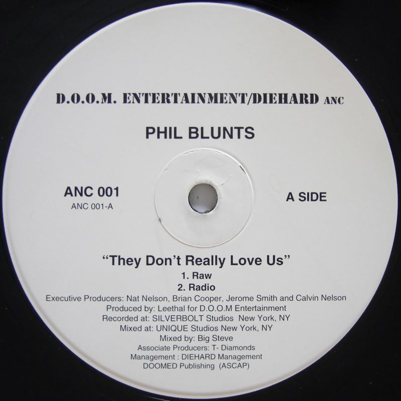 画像1: Phil Blunts - They Don't Really Love Us