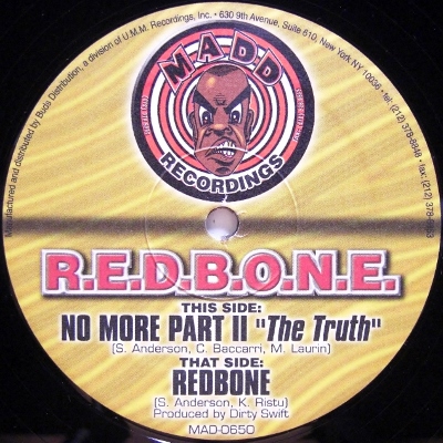 画像2: R.E.D.B.O.N.E. ‎– No More Part II ''The Truth" 