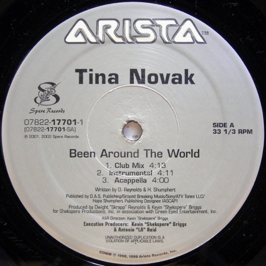 画像1: Tina Novak ‎– Been Around The World