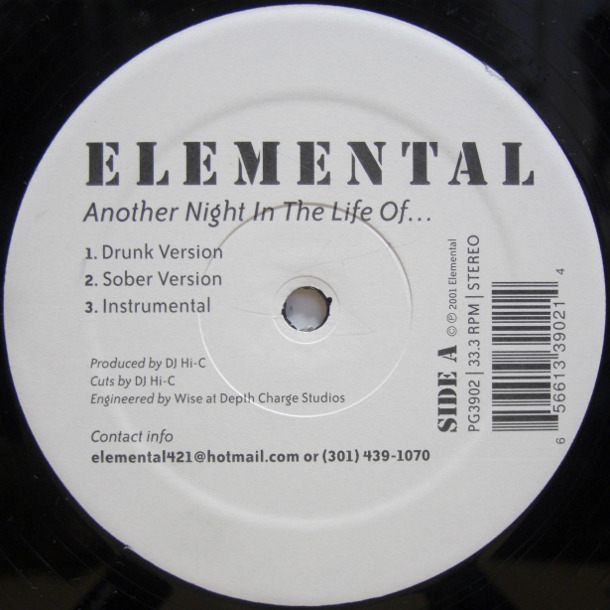 画像1: Elemental ‎– Another Night In The Life Of...