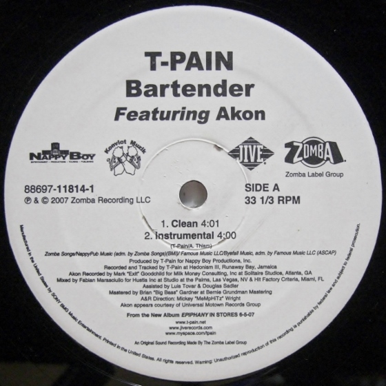 画像1: T-Pain - Bartender