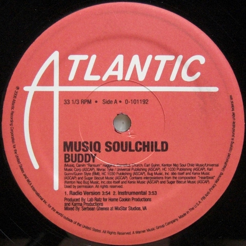 画像1: Musiq Soulchild - Buddy