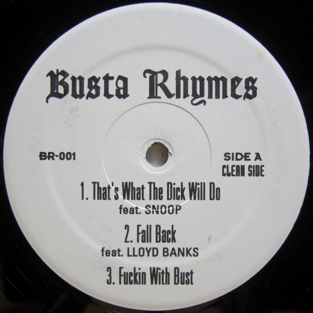 画像1: Busta Rhymes – That's What The Dick Will Do
