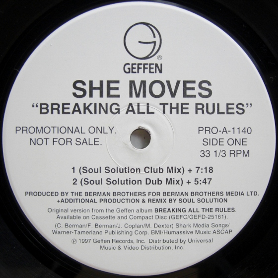 画像1: She Moves – Breaking All The Rules