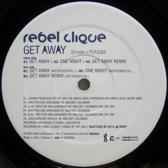 画像1: Rebel Clique – Get Away