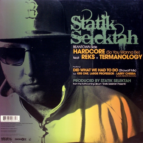 画像1: Statik Selektah – Hardcore (So You Wanna Be)