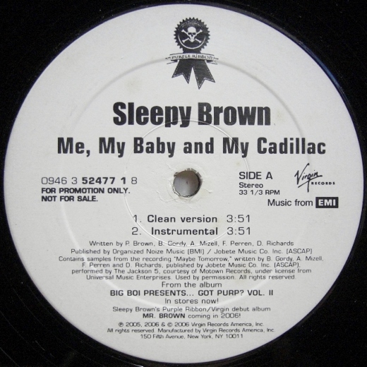 画像1: Sleepy Brown – Me, My Baby & My Cadillac