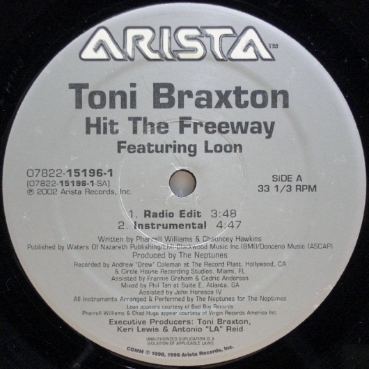画像1: Toni Braxton - Hit The Freeway