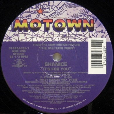 画像1: Shanice - It's For You