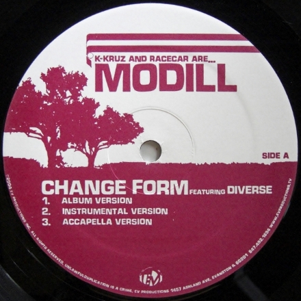 画像1: K-Kruz & Racecar are... Modill – Change Form