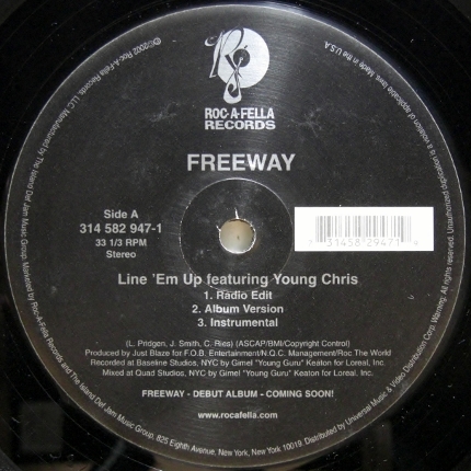 画像1: Freeway – Line 'Em Up / Roc The Mic (Remix)