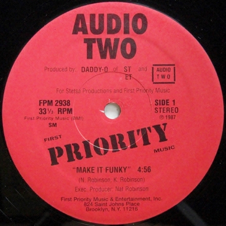 画像1: Audio Two – Make It Funky