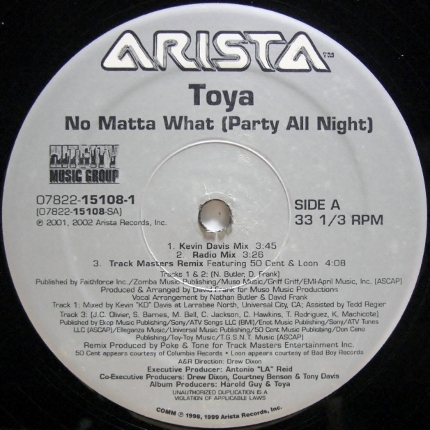 画像1: Toya – No Matta What (Party All Night)