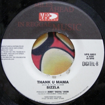 画像1: Sizzla – Thank U Mama / Solid As A Rock