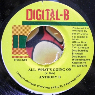 画像1: Anthony B – All What's Going On