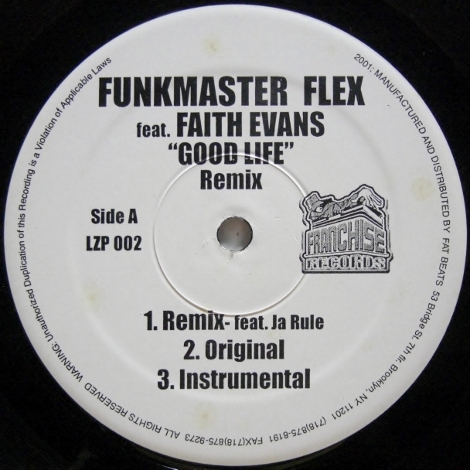 画像1: Funkmaster Flex featuring Faith Evans - Good Life (The Remixes)