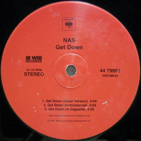 画像1: Nas – Get Down