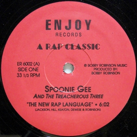 画像1: Spoonie Gee & The Treacherous Three – The New Rap Language