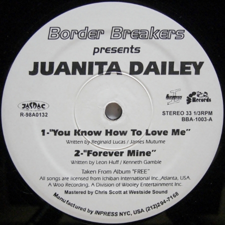 画像1: Juanita Dailey – You Know How To Love Me