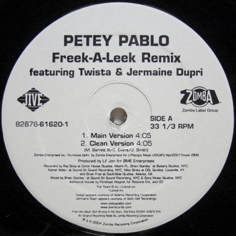 画像1: Petey Pablo – Freek-A-Leek Remix