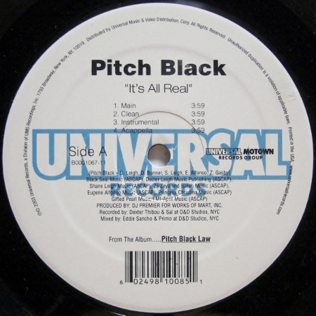 画像1: Pitch Black – It's All Real